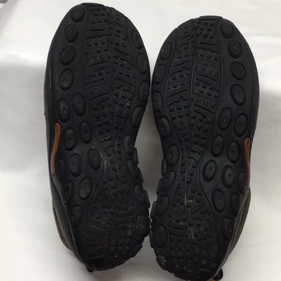Merrell Jungle Moc brown slip-on shoes size 7 - Picture 9 of 9